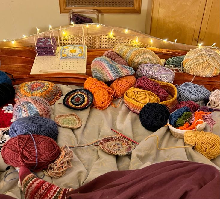 Photograph of a crochet vibe